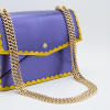 Borsa fatta a mano Collezione Priscilla - Delphina Burrò - PURPLE SHIMMER