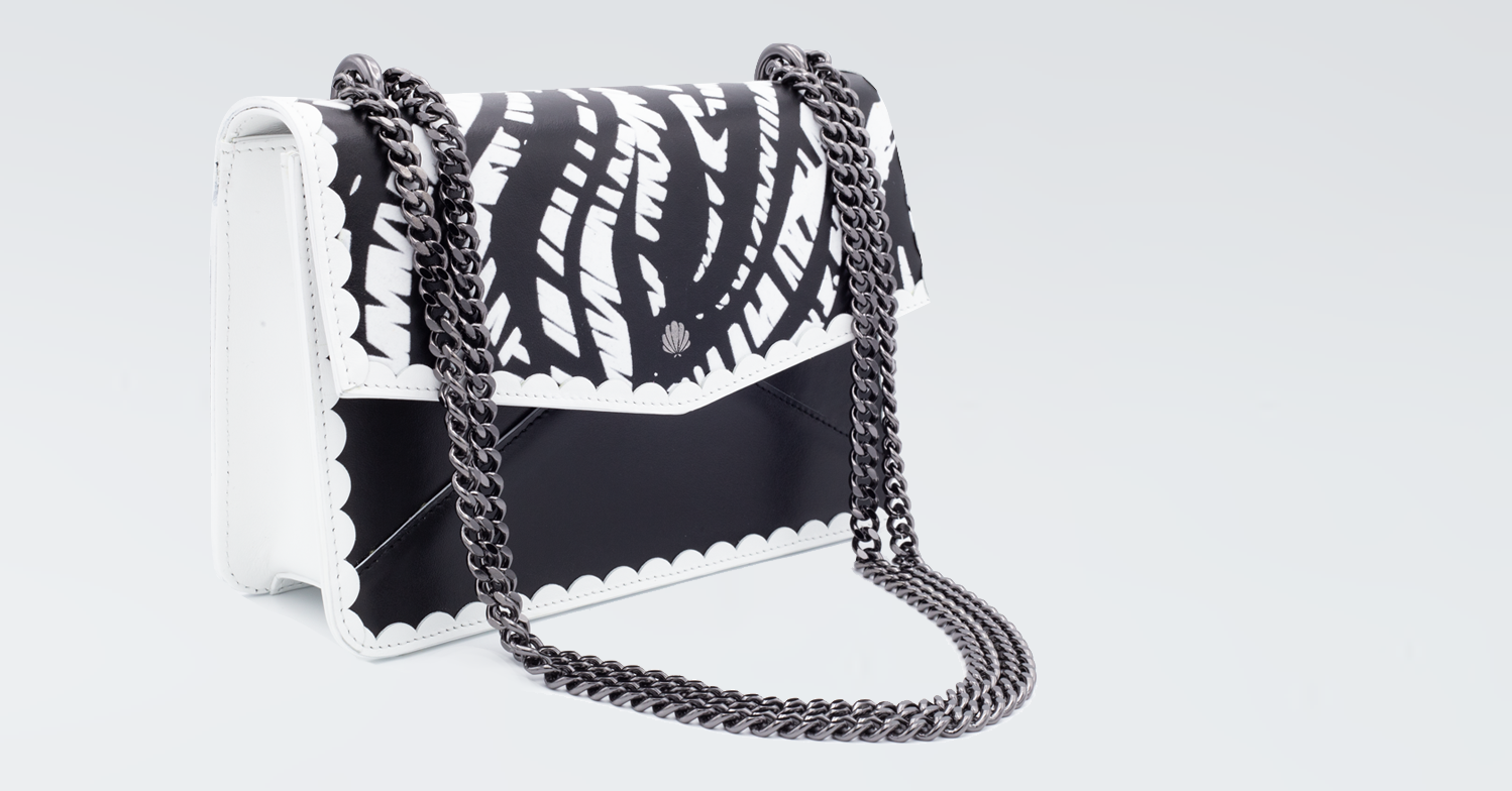 Borsa fatta a mano Collezione Priscilla - Delphina Burrò - REEF PLANT