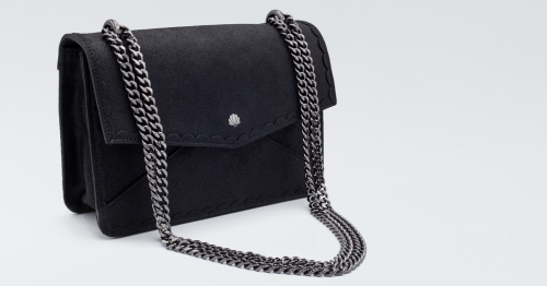 Borsa fatta a mano Collezione Priscilla - Delphina Burrò - BLACK PEARL