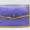 Borsa fatta a mano Collezione Priscilla - Delphina Burrò - PURPLE SHIMMER
