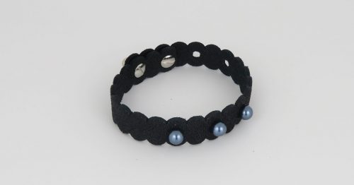 Bracciali Collezione Delphina Burrò - DOMITILLA BLACK PEARL